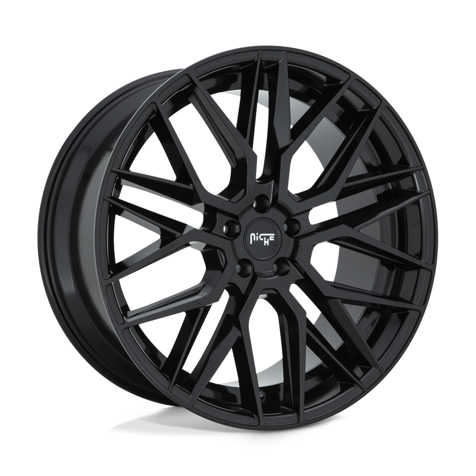 Niche M224 Gamma 24x10 Gloss Black 35mm ET 84.1mm CB 5x130