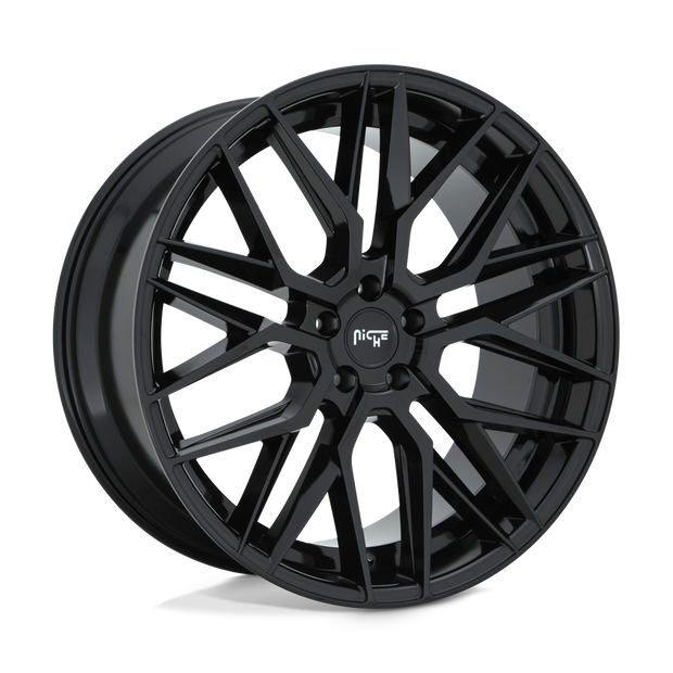 Niche M224 Gamma 24x10 Gloss Black 35mm ET 84.1mm CB 5x130