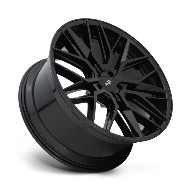 Niche M224 Gamma 24x10 Gloss Black 35mm ET 84.1mm CB 5x130