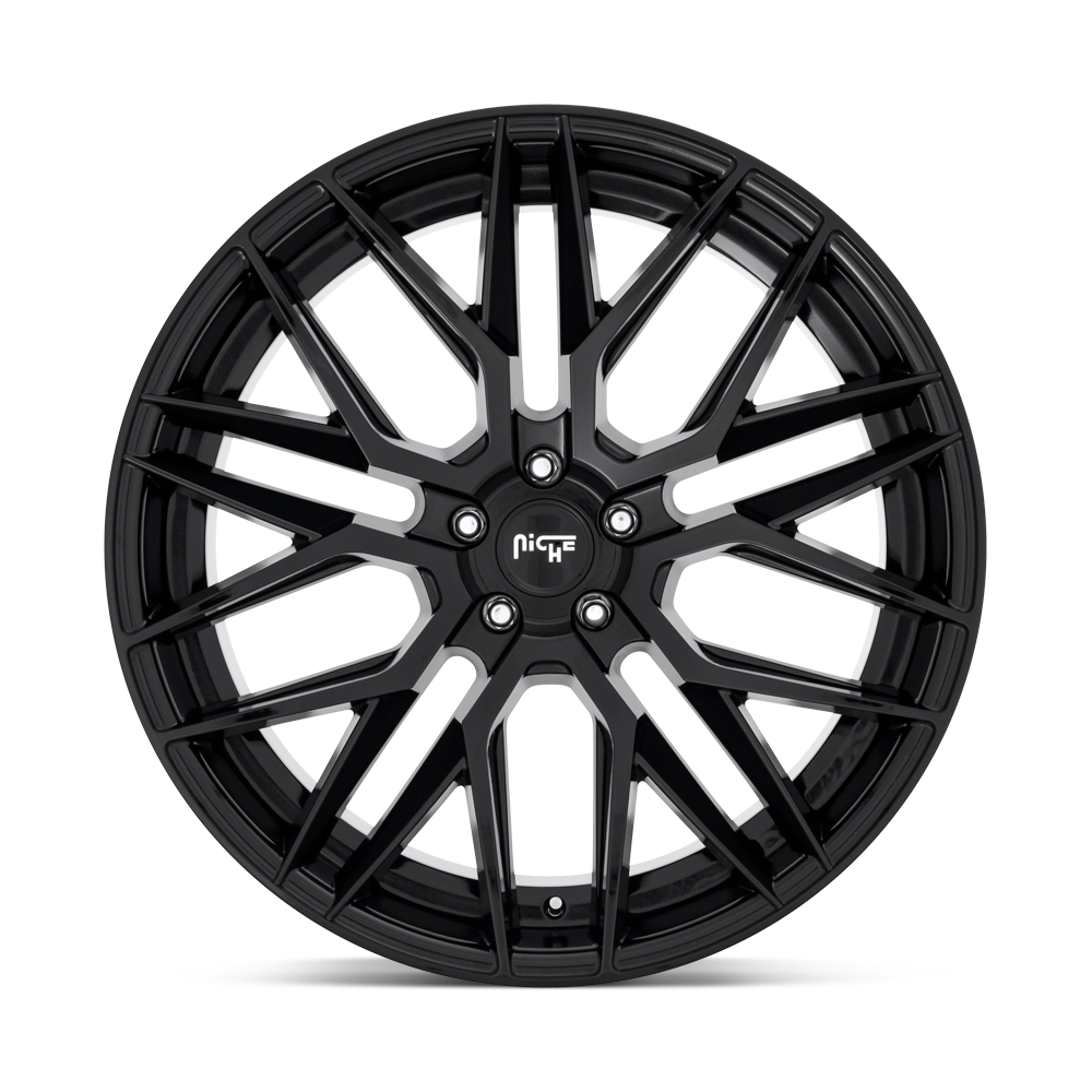 Niche M224 Gamma 24x10 Gloss Black 35mm ET 84.1mm CB 5x130