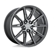 Niche M220 Gemello 20x10.5 Gloss Anthracite Machined 20mm ET 71.5mm CB 5x115