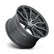 Niche M220 Gemello 20x10.5 Gloss Anthracite Machined 20mm ET 71.5mm CB 5x115