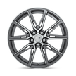 Niche M220 Gemello 20x10.5 Gloss Anthracite Machined 20mm ET 71.5mm CB 5x115