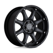 Black Rhino Hard Alloys Glamis 17x9 Matte Black 12mm ET 112.1mm CB 6x139.7