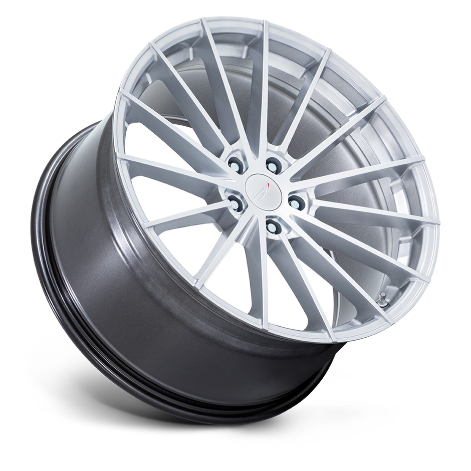 TSW TW005 Goodwood 19x10.5 Hyper Silver 25mm ET 72.56mm CB 5x114.3