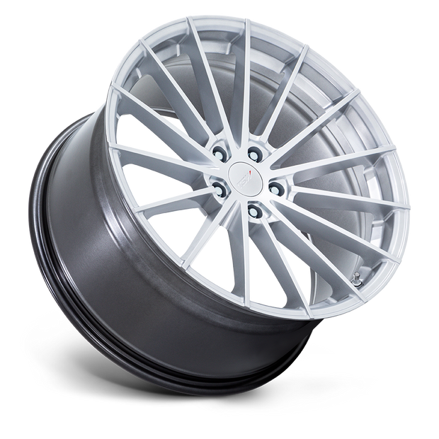 TSW TW005 Goodwood 19x9.5 Hyper Silver 40mm ET 66.56mm CB 5x112