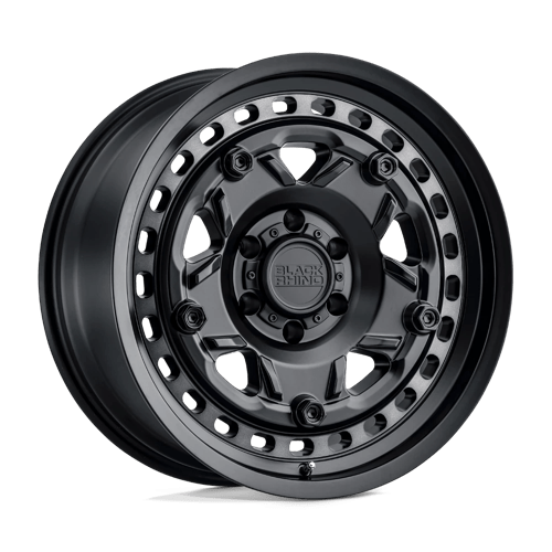 Black Rhino Hard Alloys Grange 18x9 Matte Black w/Machined Tint -18mm ET 125.1mm CB 8x170