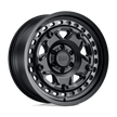 Black Rhino Hard Alloys Grange 18x9 Matte Black w/Machined Tint -18mm ET 125.1mm CB 8x170
