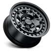 Black Rhino Hard Alloys Grange 18x9 Matte Black w/Machined Tint -18mm ET 125.1mm CB 8x170