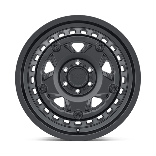 Black Rhino Hard Alloys Grange 18x9 Matte Black w/Machined Tint -18mm ET 125.1mm CB 8x170