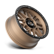 KMC Wheels KM535 Grenade Off-road 20x9 Matte Bronze w/Matte Black Lip 18mm ET 106.1mm CB 6x139.7