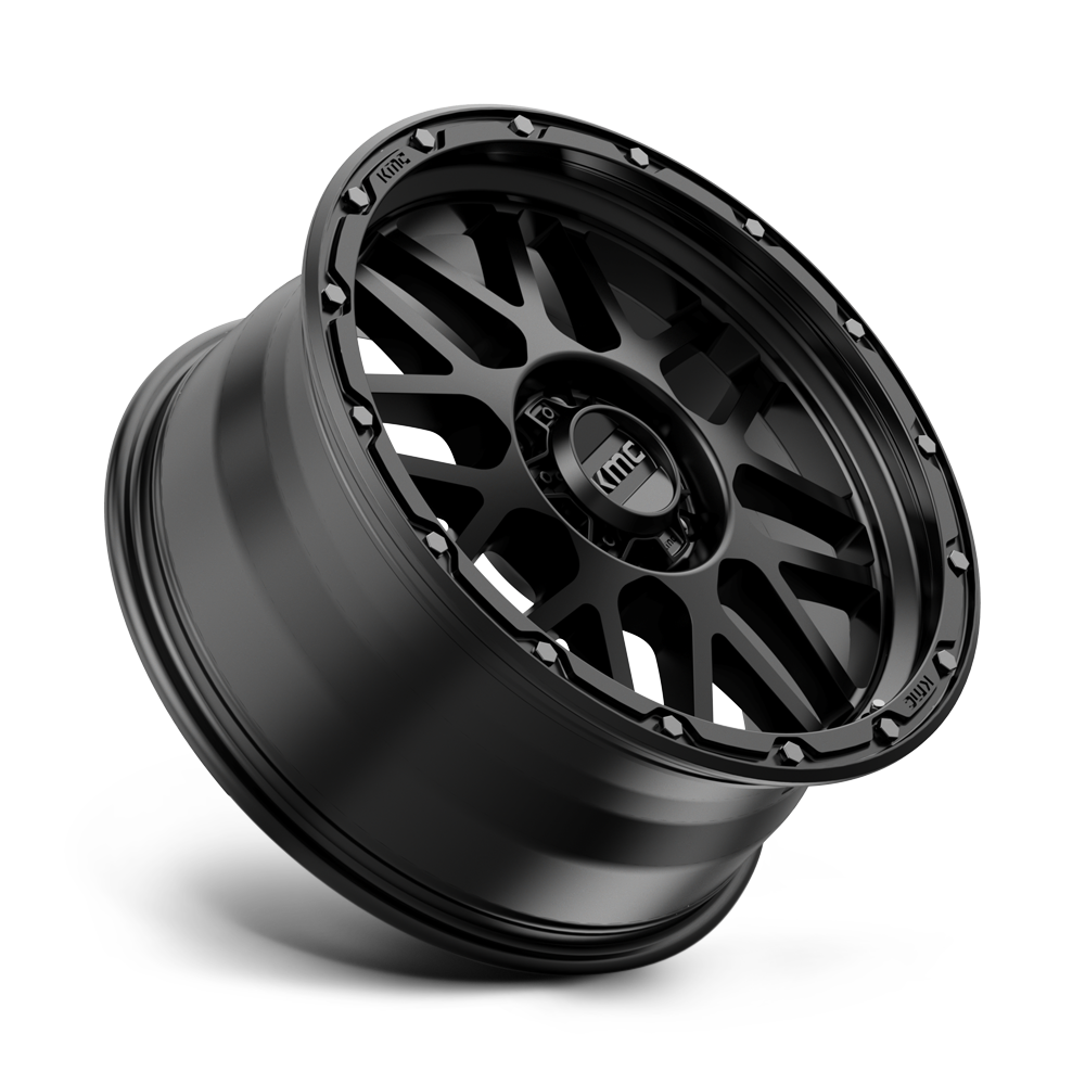 KMC Wheels KM535 Grenade Off-road 20x9 Matte Black 18mm ET 71.5mm CB 5x127
