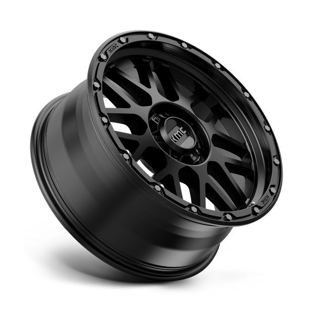 KMC Wheels KM535 Grenade Off-road 20x9 Matte Black 18mm ET 66.06mm CB 6x114.3