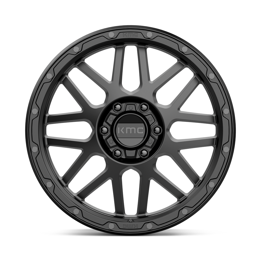 KMC Wheels KM535 Grenade Off-road 20x9 Matte Black 18mm ET 71.5mm CB 5x127