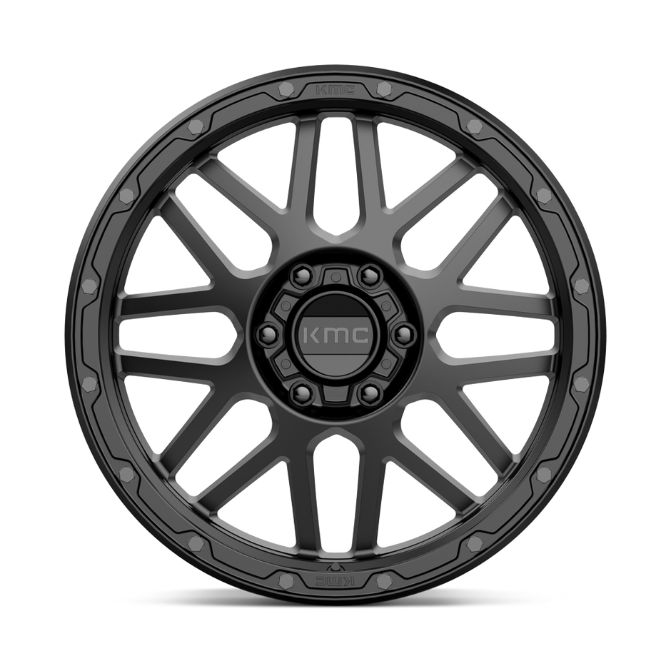 KMC Wheels KM535 Grenade Off-road 20x9 Matte Black 18mm ET 71.5mm CB 5x127