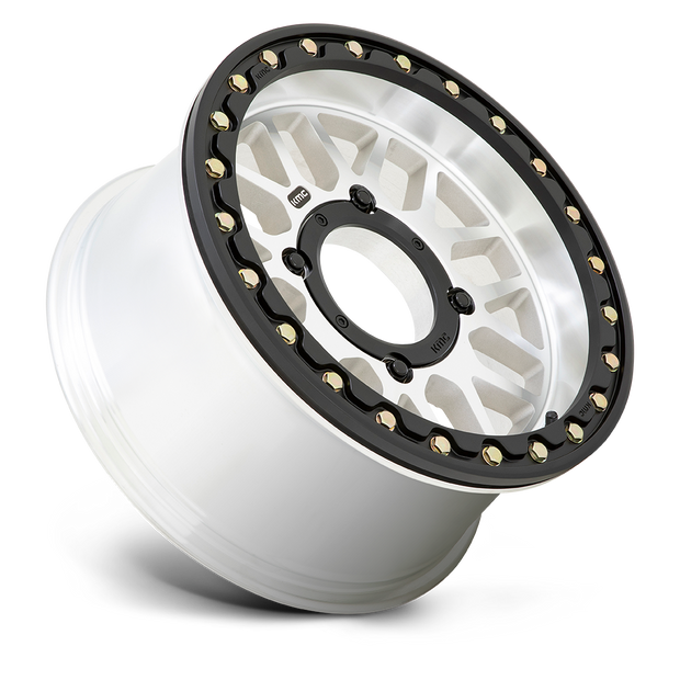 KMC Wheels KS235 Grenade Beadlock 15x7 Machined 10mm ET 112.1mm CB 4x137