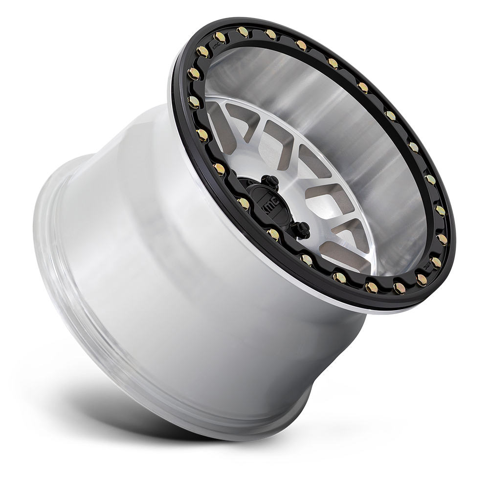 KMC Wheels KS235 Grenade Beadlock 15x6 Machined 38mm ET 112.1mm CB 4x137