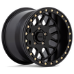 KMC Wheels KS235 Grenade Beadlock 15x7 Satin Black 10mm ET 112.1mm CB 4x137
