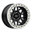 KMC Wheels KM235 Grenade Crawl Beadlock 17x8.5 Satin Black 0mm ET 108mm CB 6x165.1