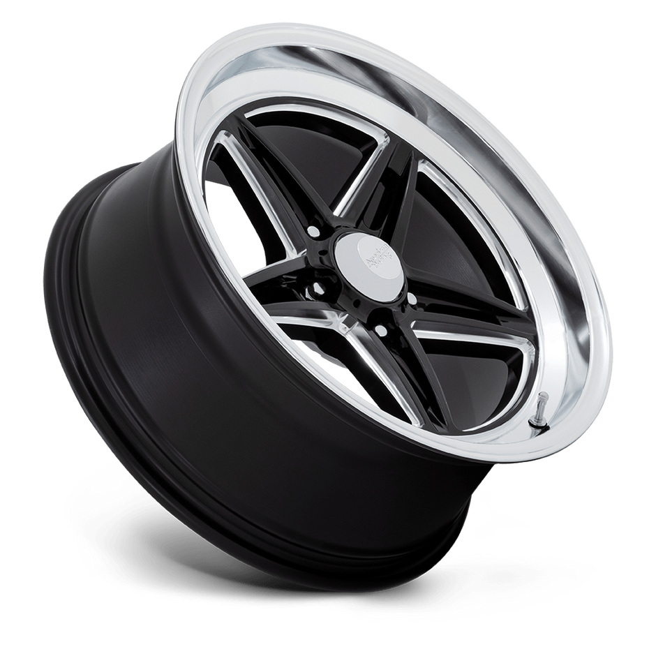 American Racing VN516 G-Force 18x9 Gloss Black w/Diamond Cut Lip 6mm ET 72.56mm CB 5x120.65