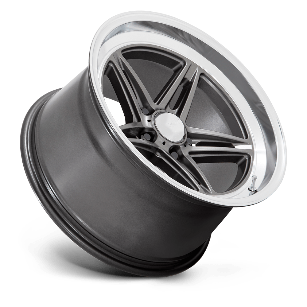 American Racing VN516 G-Force 18x8 Matte Anthracite w/Diamond Cut Lip 0mm ET 73.1mm CB 5x114.3
