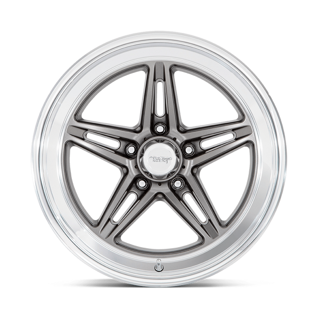 American Racing VN514 Groove 20x8.5 Anthracite w/Diamond Cut Lip 6mm ET 78.1mm CB 5x127