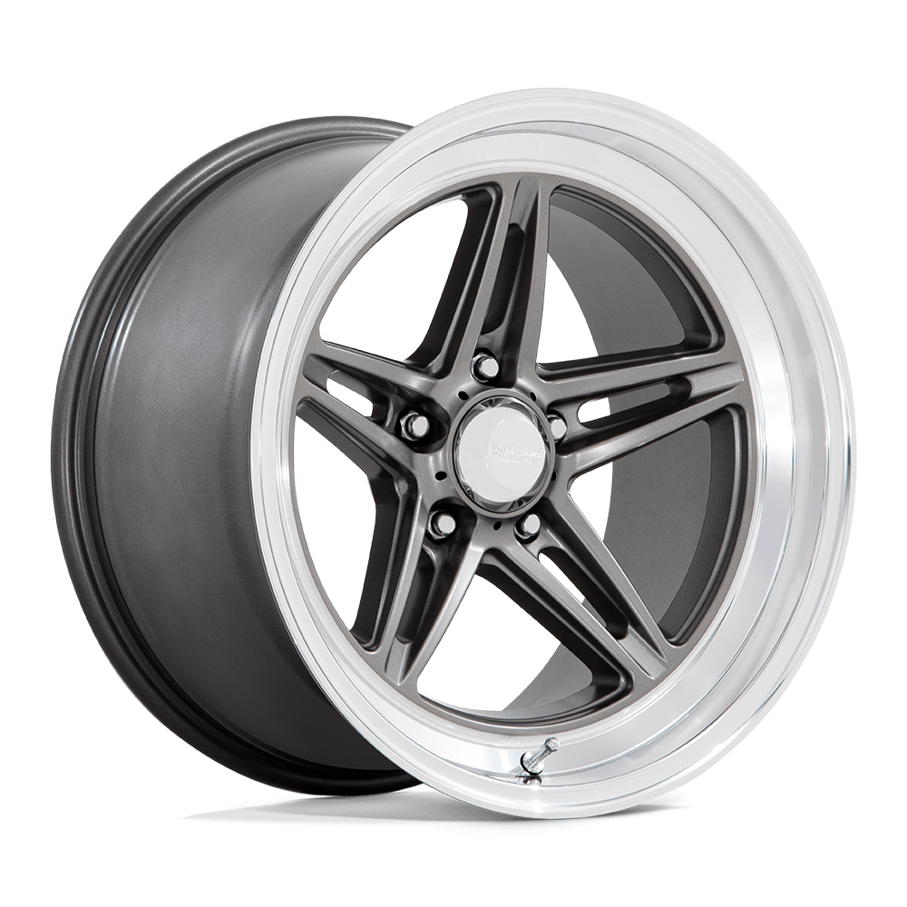American Racing VN516 G-Force 18x8 Matte Anthracite w/Diamond Cut Lip 0mm ET 73.1mm CB 5x114.3