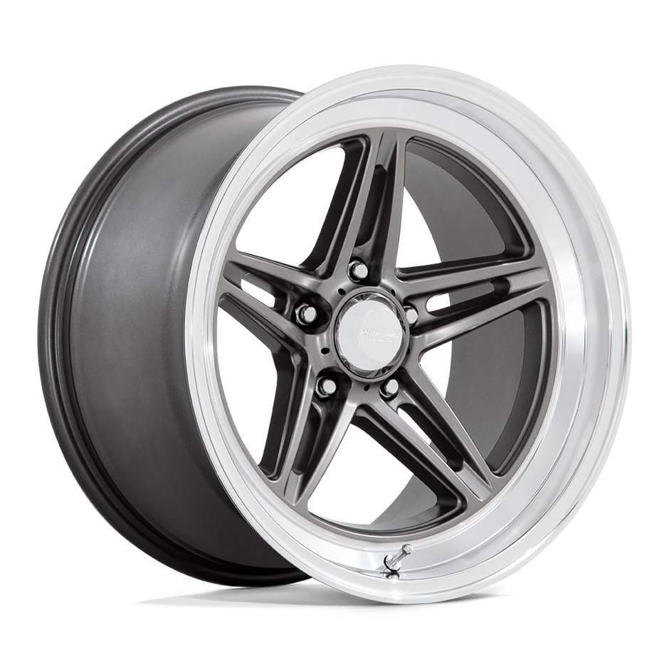 American Racing VN516 G-Force 18x8 Matte Anthracite w/Diamond Cut Lip 0mm ET 73.1mm CB 5x114.3