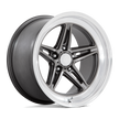 American Racing VN516 G-Force 18x8 Matte Anthracite w/Diamond Cut Lip 0mm ET 72.56mm CB 5x120.65