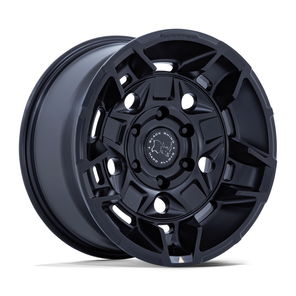 Black Rhino Hard Alloys BR028 Guard 17x8.5 Matte Black 25mm ET 71.6mm CB 5x130