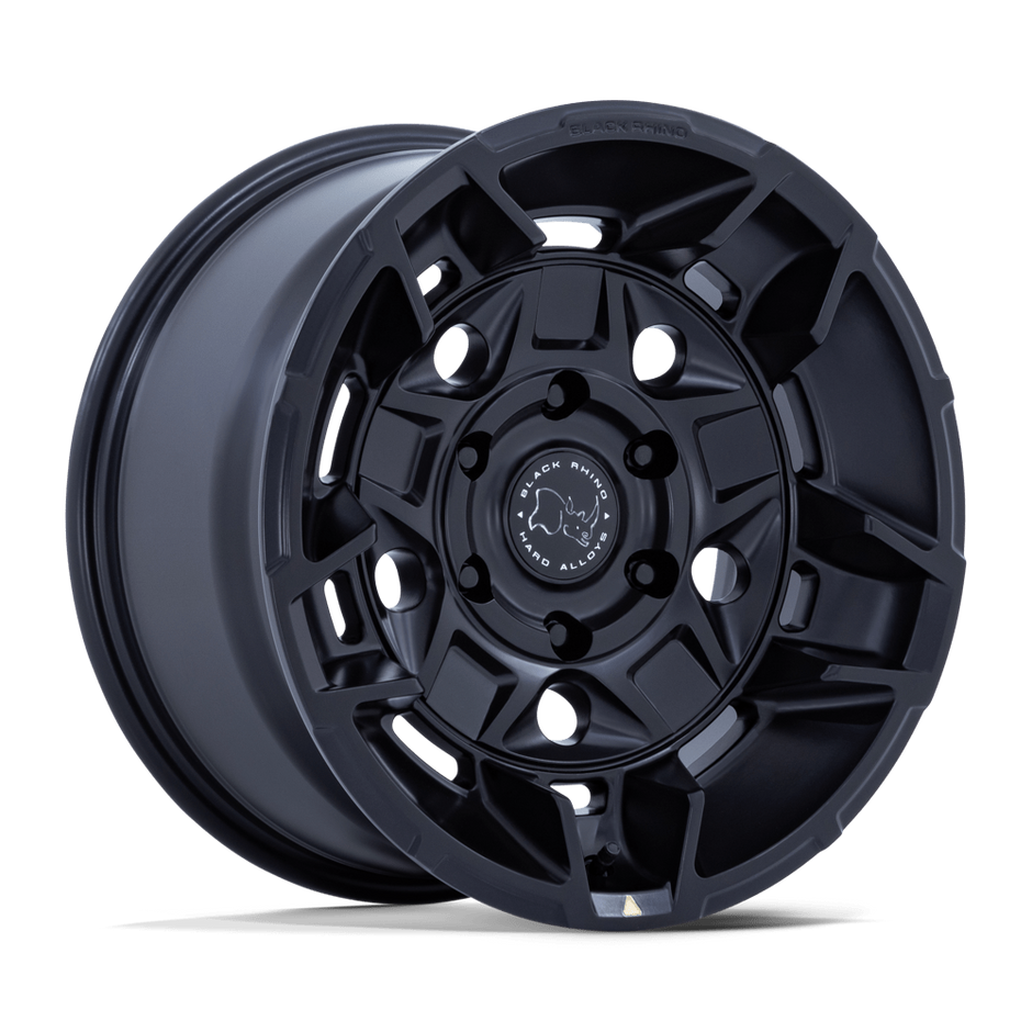 Black Rhino Hard Alloys BR028 Guard 17x8.5 Matte Black 25mm ET 71.6mm CB 5x130