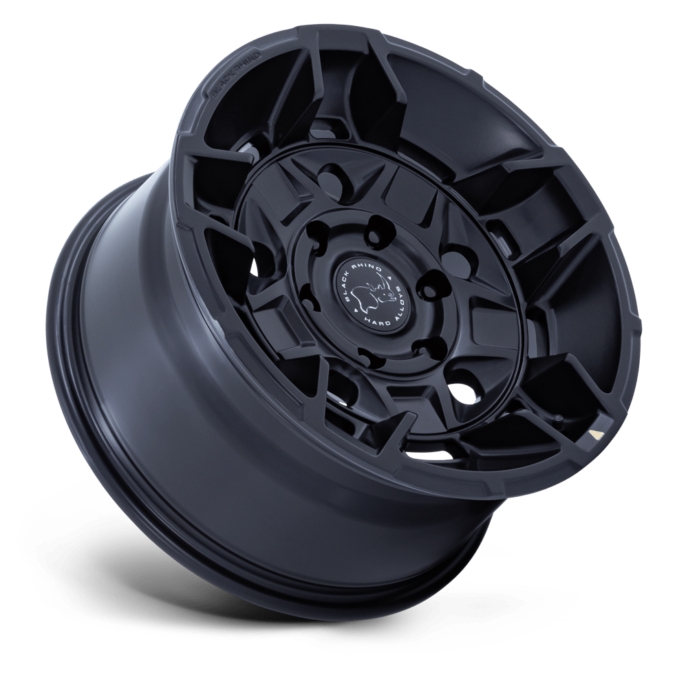 Black Rhino Hard Alloys BR028 Guard 17x8.5 Matte Black 25mm ET 71.6mm CB 5x130