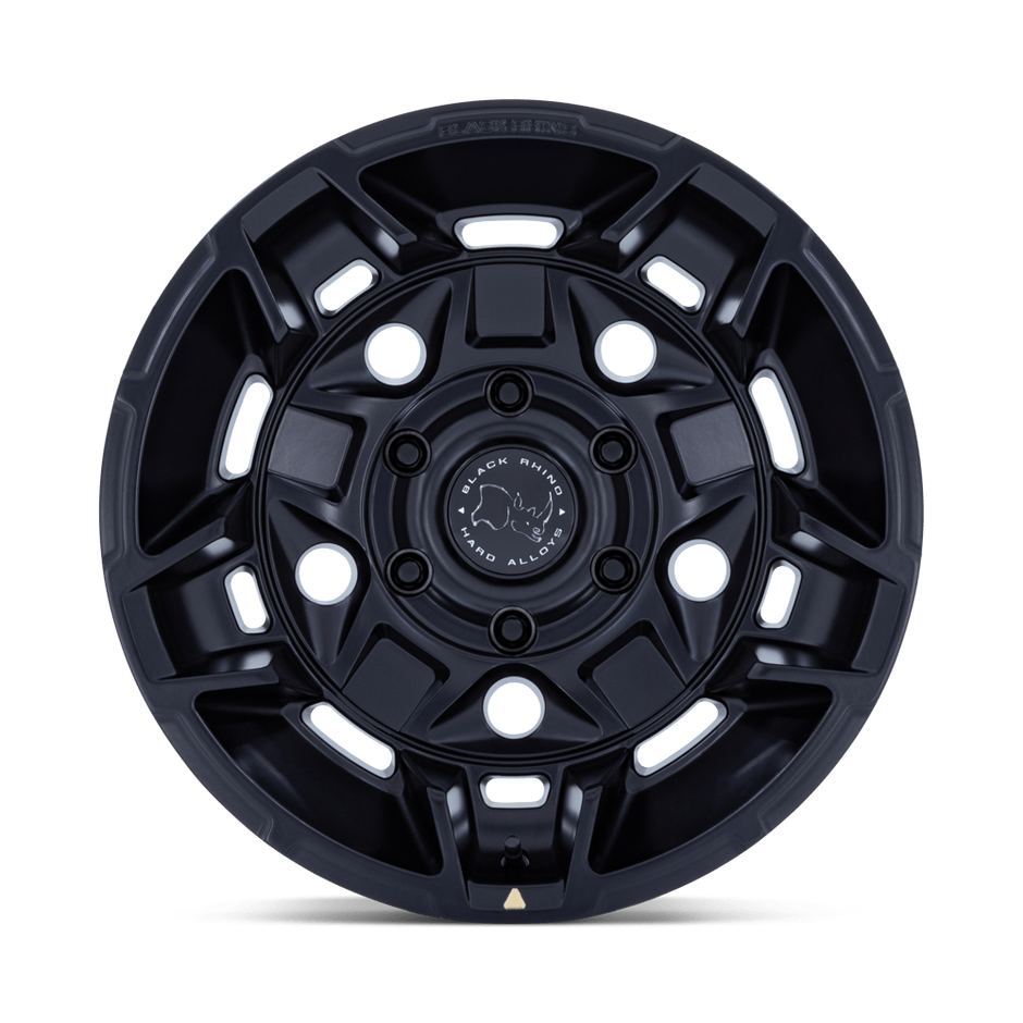 Black Rhino Hard Alloys BR028 Guard 17x8.5 Matte Black 25mm ET 71.6mm CB 5x130
