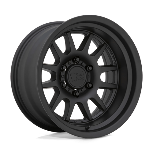 Black Rhino Hard Alloys Guide 17x9 Matte Black -38mm ET 106.1mm CB 6x139.7