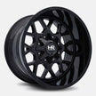 Hardrock Offroad Gunner 20x12 Gloss Black -44mm ET 110.3mm CB 5x150/5x139.7 wheel