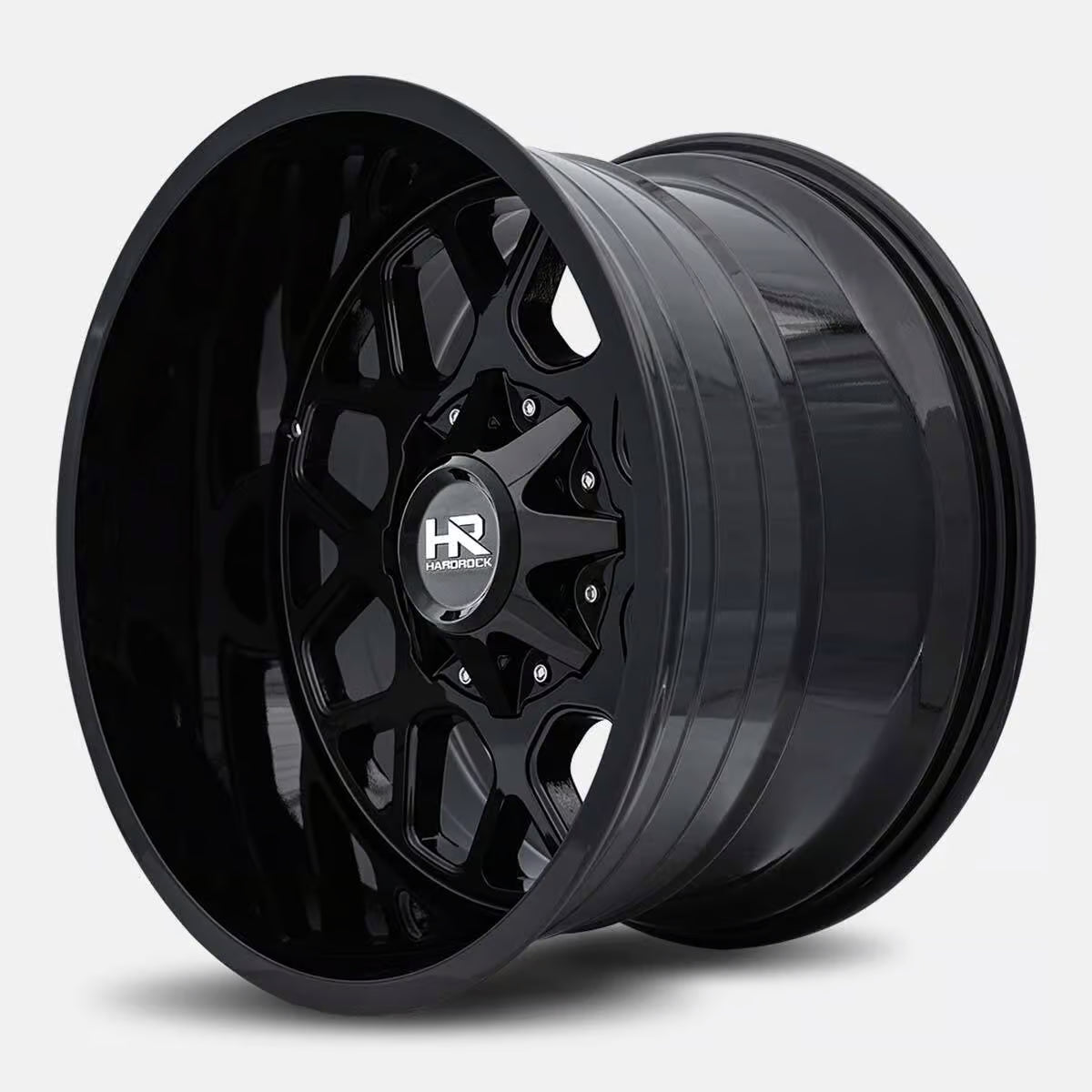 Hardrock Offroad Gunner 20x10 Gloss Black -19mm ET 108mm CB 6x135/6x139.7 wheel