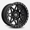 Hardrock Offroad H105 20x10 Matte Black-Black B/L -19mm ET 87mm CB 5x139.7 wheel