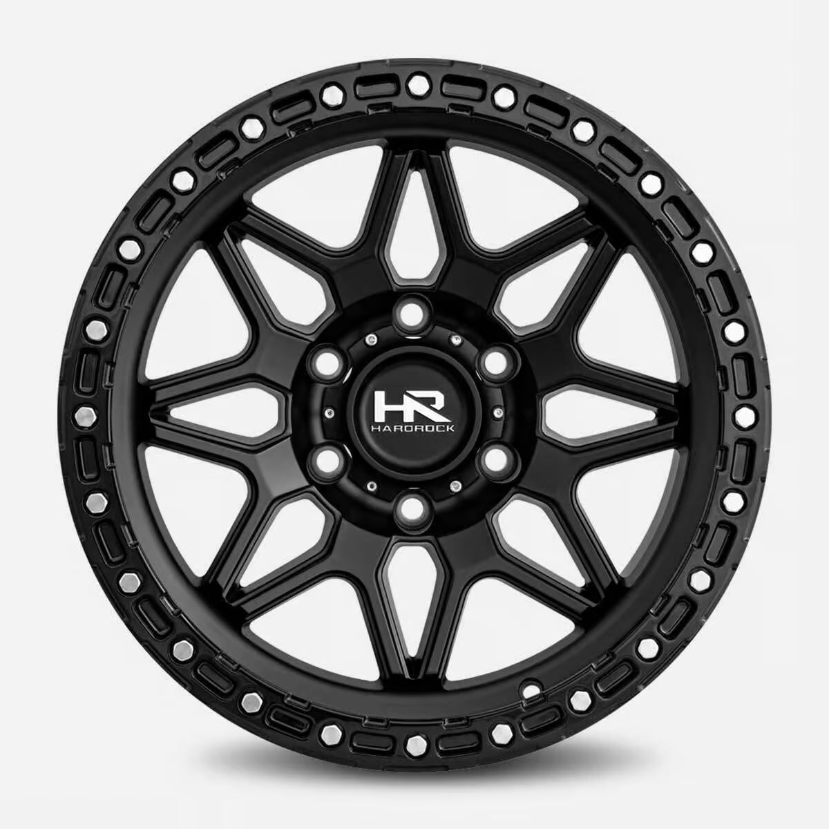 Hardrock Offroad H105 20x10 Matte Black-Black B/L -19mm ET 110.3mm CB 5x150 wheel