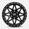 Hardrock Offroad H105 20x10 Matte Black-Black B/L -19mm ET 87mm CB 5x139.7 wheel