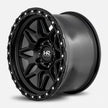 Hardrock Offroad H105 20x10 Matte Black-Black B/L -19mm ET 125.2mm CB 8x170 wheel