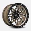 Hardrock Offroad H105 17x9 Matte Bronze-Black B/L -12mm ET 87.1mm CB 6x135 wheel