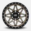 Hardrock Offroad H105 20x10 Matte Bronze-Black B/L -19mm ET 108mm CB 6x139.7 wheel
