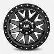 Hardrock Offroad H106 17x9 Matte Black-Black B/L -12mm ET 87.1mm CB 6x135 wheel