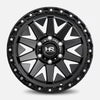 Hardrock Offroad H106 17x9 Matte Black-Black B/L -12mm ET 108mm CB 6x139.7 wheel