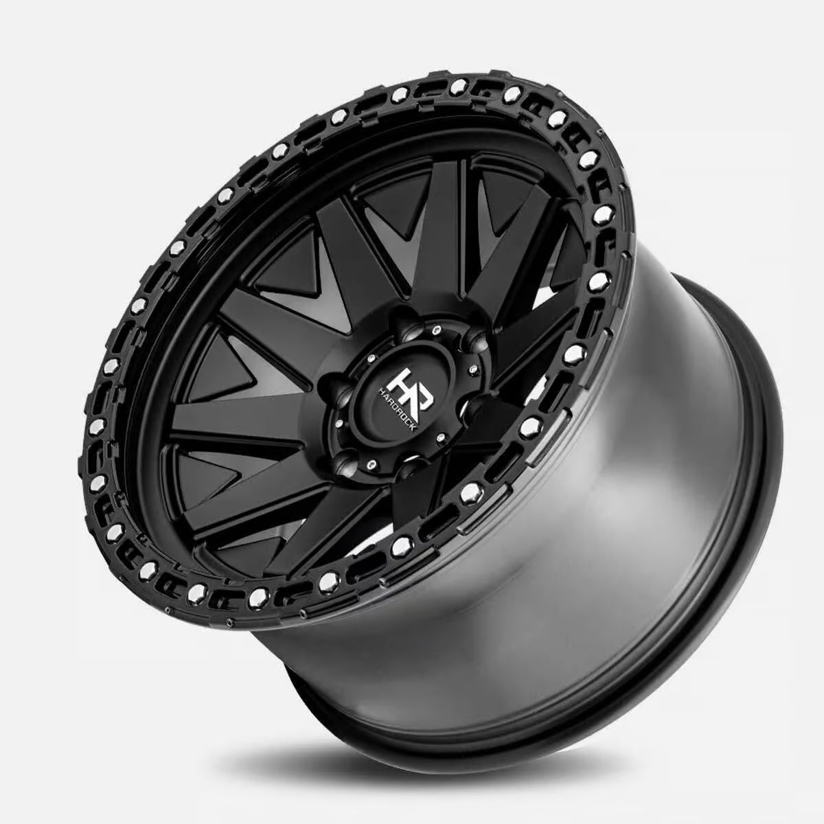 Hardrock Offroad H106 17x9 Matte Black-Black B/L wheel