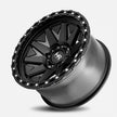 Hardrock Offroad H106 17x9 Matte Black-Black B/L wheel