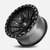 Hardrock Offroad H106 17x9 Matte Black-Black B/L -12mm ET 108mm CB 6x139.7 wheel