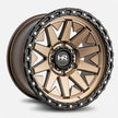 Hardrock Offroad H106 17x9 Matte Bronze-Black B/L wheel