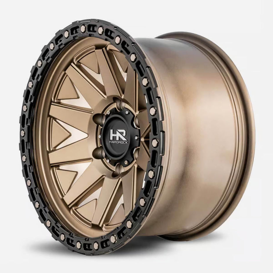 Hardrock Offroad H106 17x9 Matte Bronze-Black B/L -12mm ET 87.1mm CB 6x135 wheel