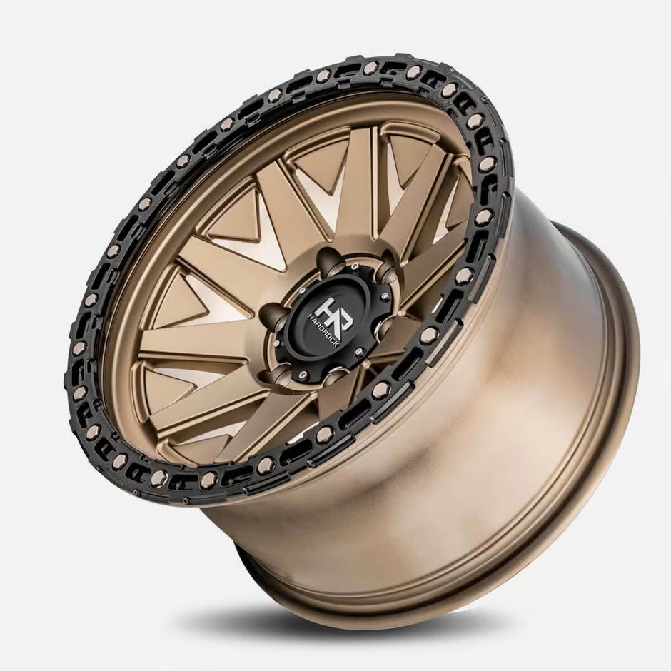 Hardrock Offroad H106 17x9 Matte Bronze-Black B/L -12mm ET 87.1mm CB 6x135 wheel